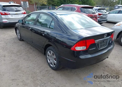 2011 Honda Civic Lx из США, поврежденный, VIN 2HGFA1F59BH307540